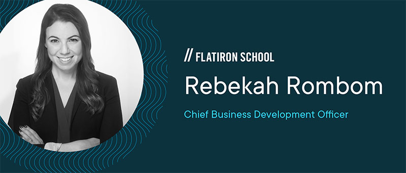 Rebekah Rombom is chief business development officer