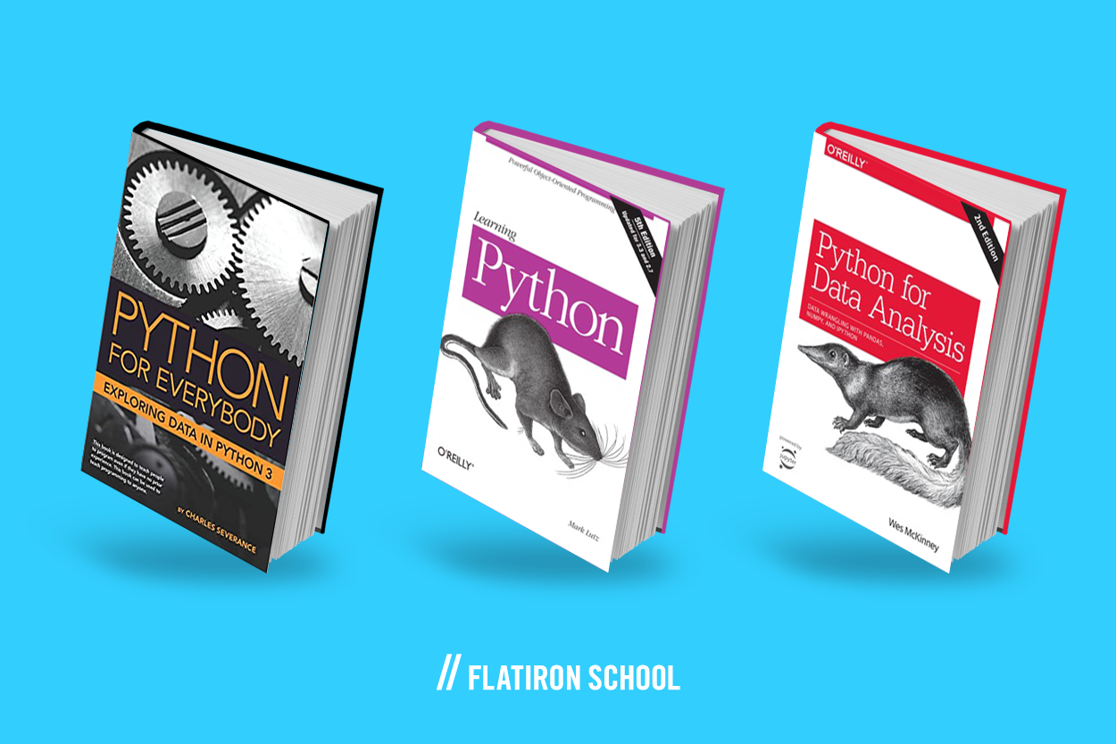 Python for Everybody: Exploring Data Using Python 3, Learning Python, Python for Data Analysis