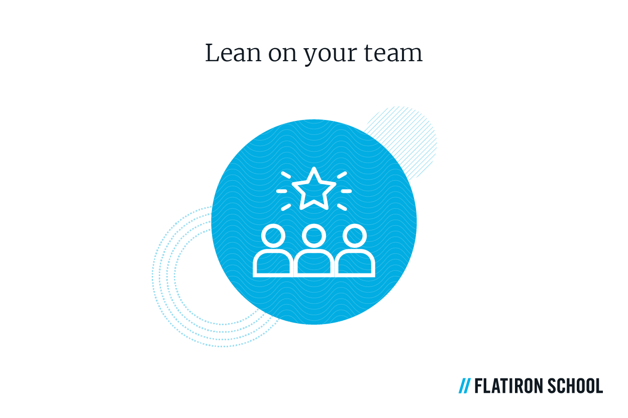 lean on your team