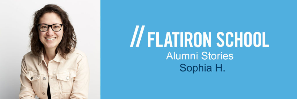 Sophia H. Alumni Stories Banner