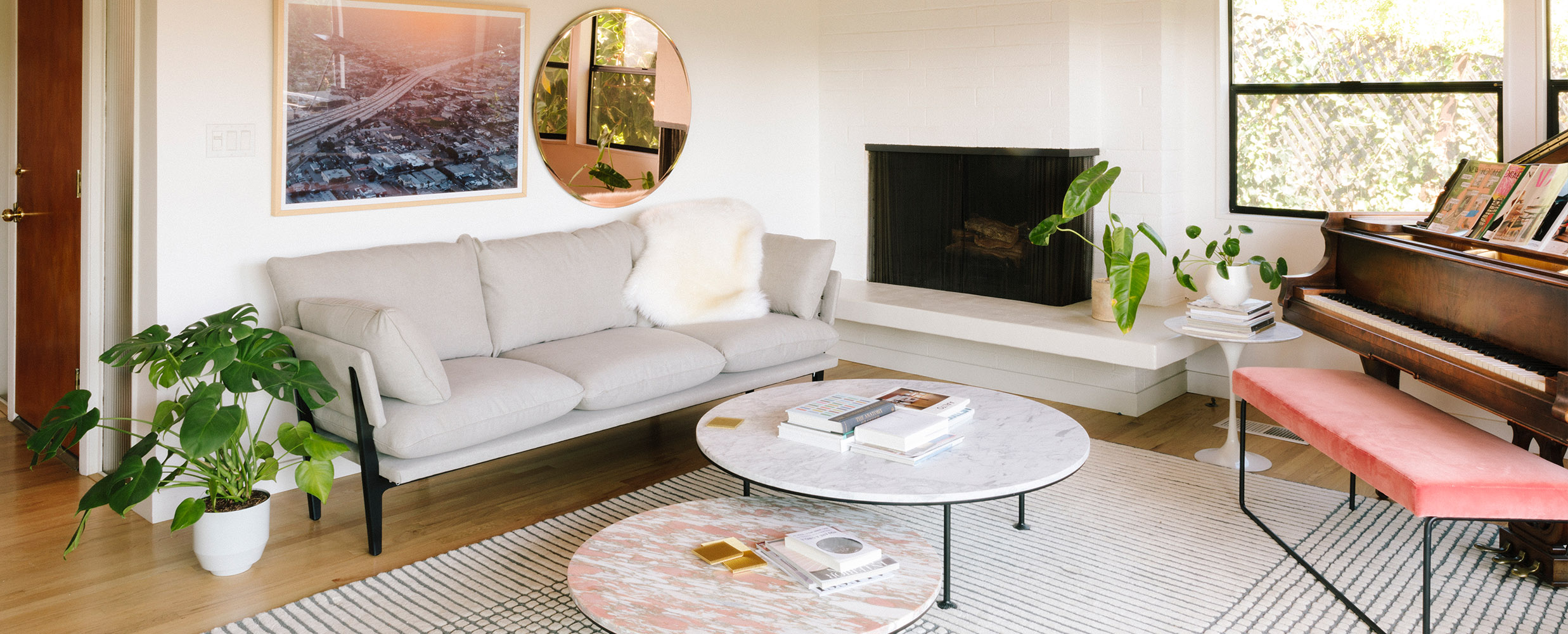 A Floyd Sofa in a living room.