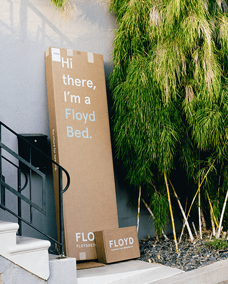 Bed delivered