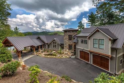 The Gamble home in Lake Glenville, NC