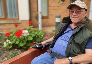 Ken Edwards, 74, resident of Patriot Household and Chief Gardener at Belong Crewe! 