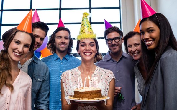 Using birthday images in corporate projects