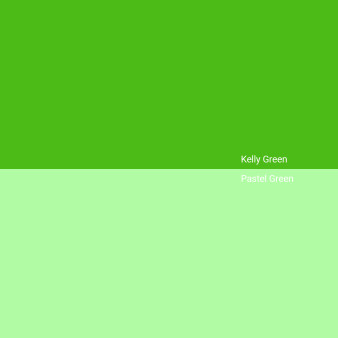 kelly-green-v-pastel-green