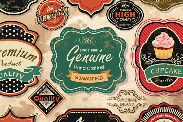 Using vintage pictures for specialty product marketing