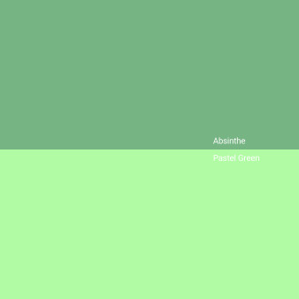 absinthe-green-v-pastel-green