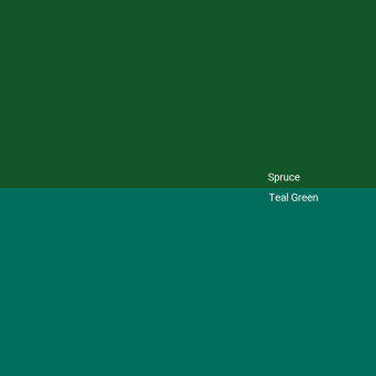 spruce-vs-teal-green