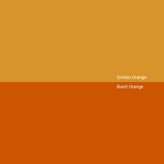 golden-orange-vs-burnt-orange