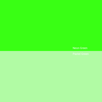 neon-green-v-pastel-green