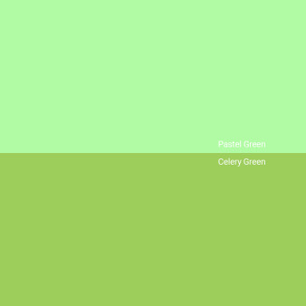 pastel-green-v-celery-green