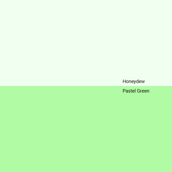 honeydew-vs-pastel-green