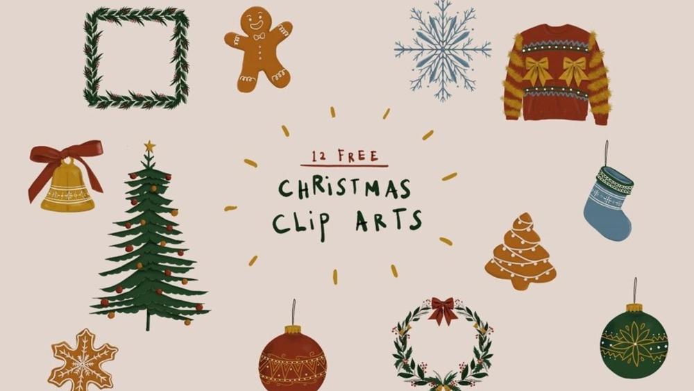 From Ornaments to Snowflakes: Free Christmas Clip Art