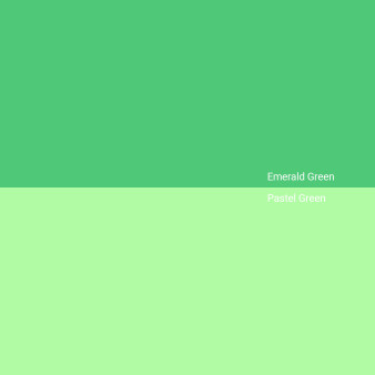 emerald-green-v-pastel-green