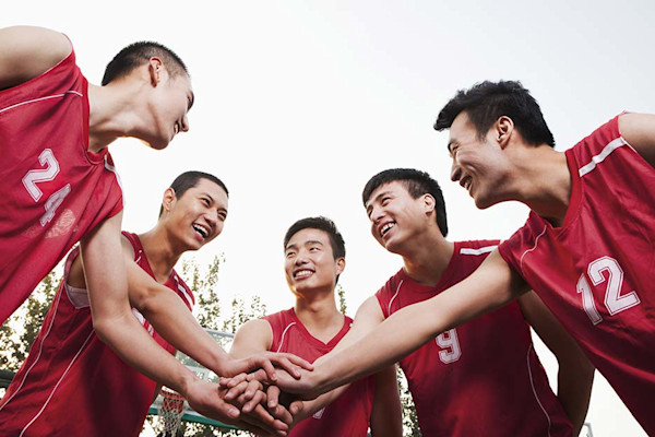 Using sports imagery for marketing