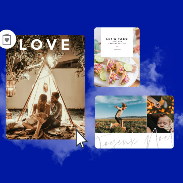 Unleash your inner designer with our primo photo card templates. Craft your ultimate party invite, baby announcement, Valentine's Day card, and more to get excited for any occasion. 