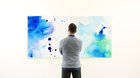 Picture of curator in museum