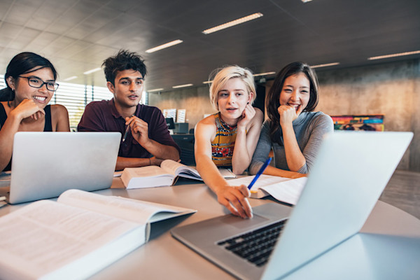 Using education images for social media