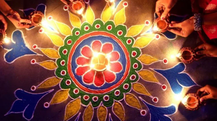 Imagery Celebrating Diwali: The Hindu Festival of Lights