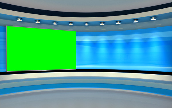 Green screen on tv