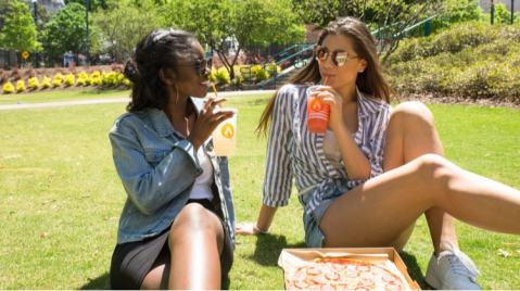 Shutterstock Custom with Blaze Pizza in the park