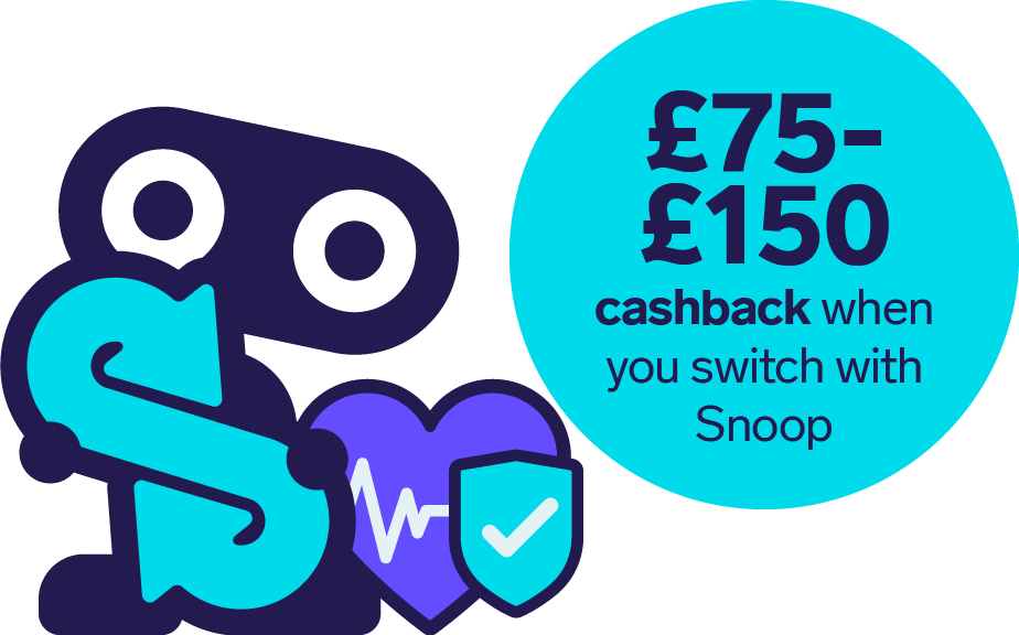 £75-£150 cashback when you switch with Snoop
