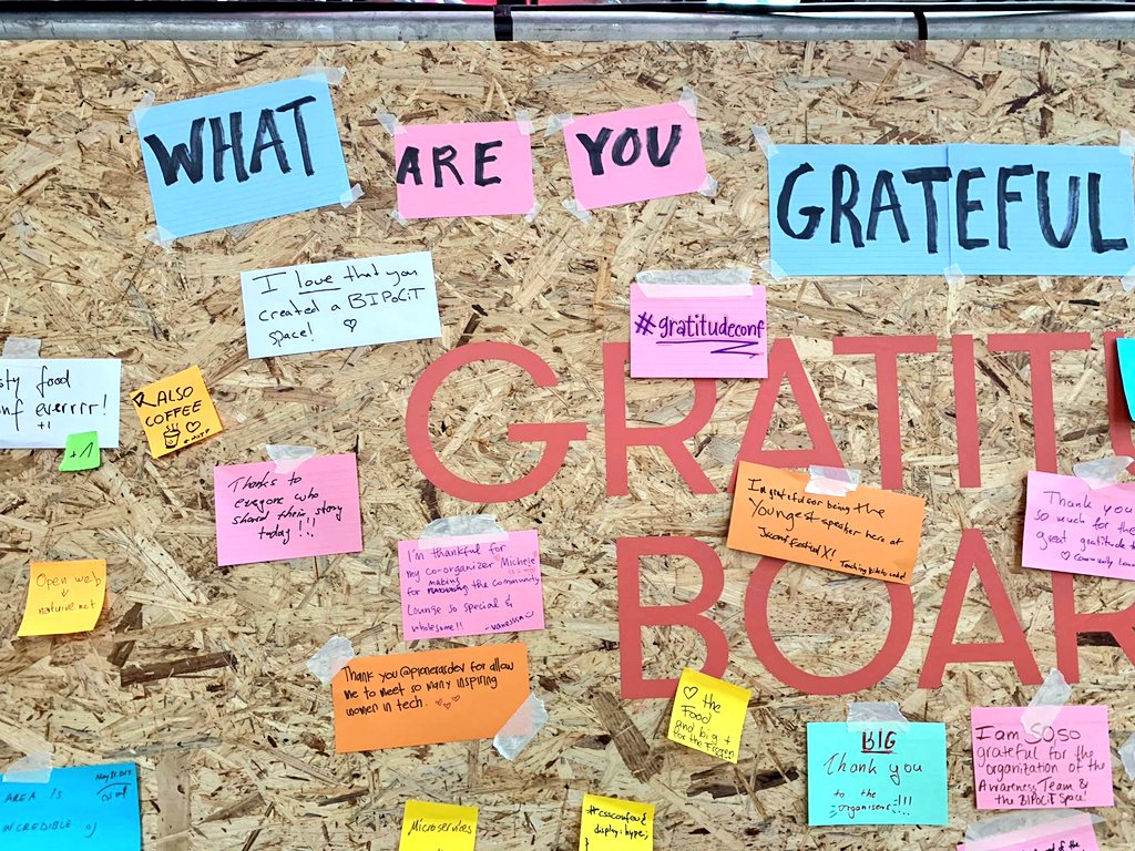 gratitude board