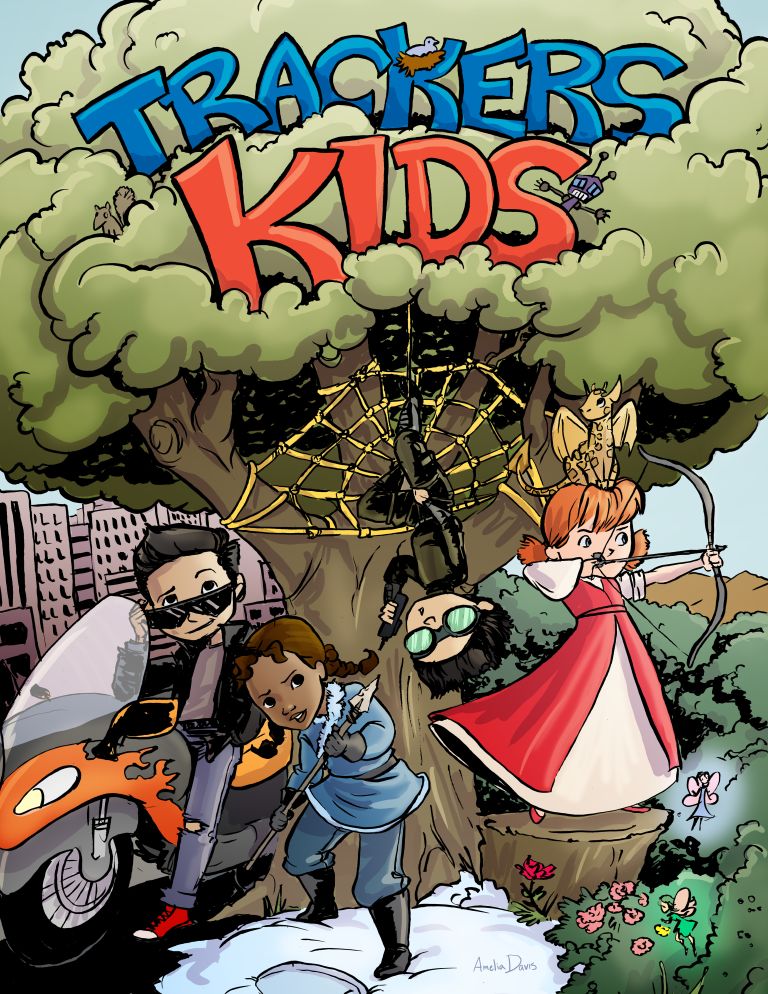 Trackers Kids Issue 1 Cover