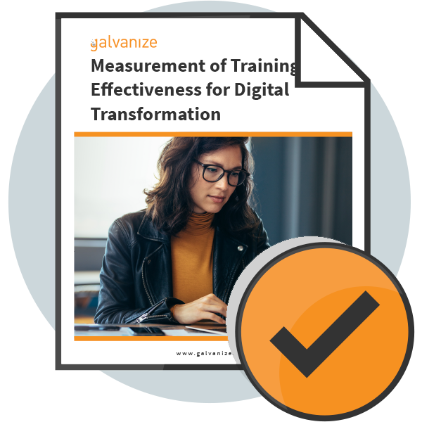 Measurement of Training Effectiveness for Digital Transformation