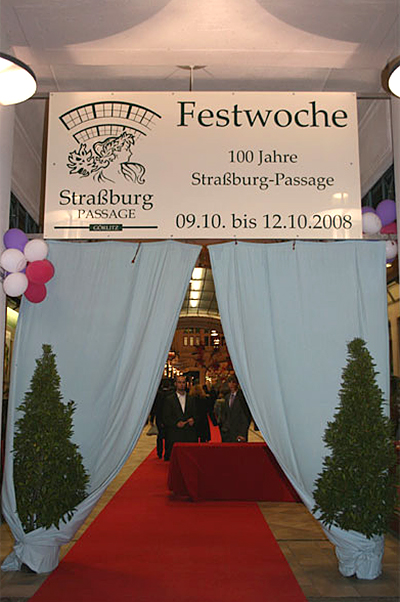 Festwoche / Straßburg-Ball zum 100. Geburtstag der Passage