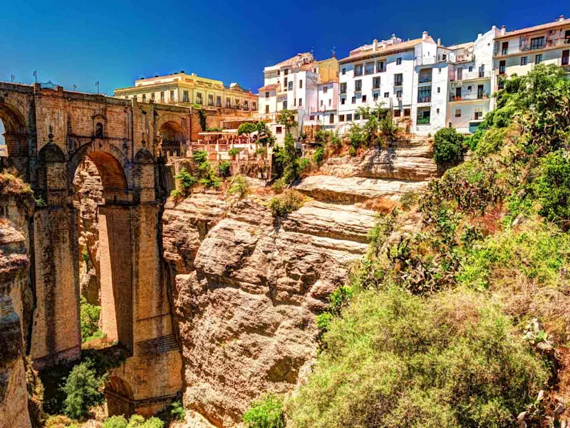 Ronda-Spain-a-landscape-with-the-Tajo-Gorge