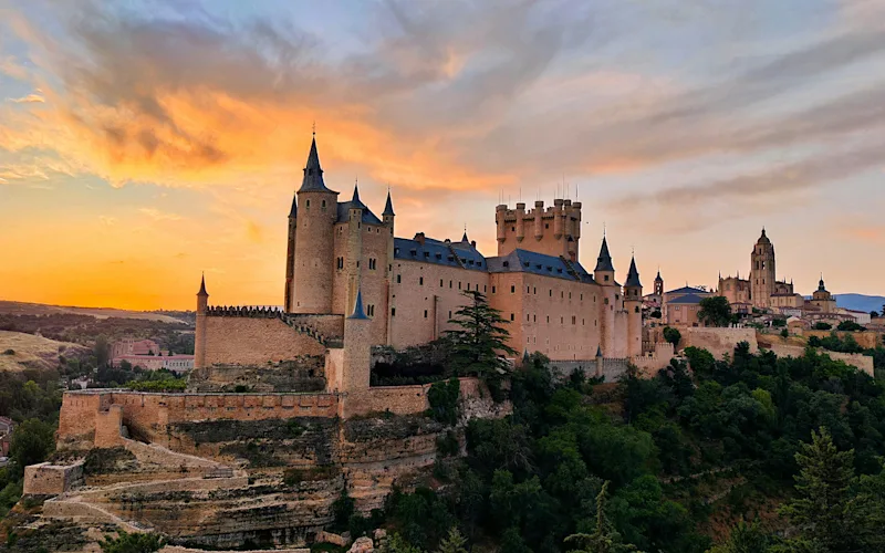 Explore the historic old town of Segovia