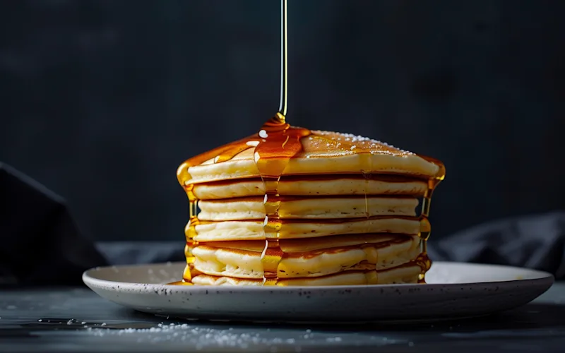 Eat breakfast at a Maple farm