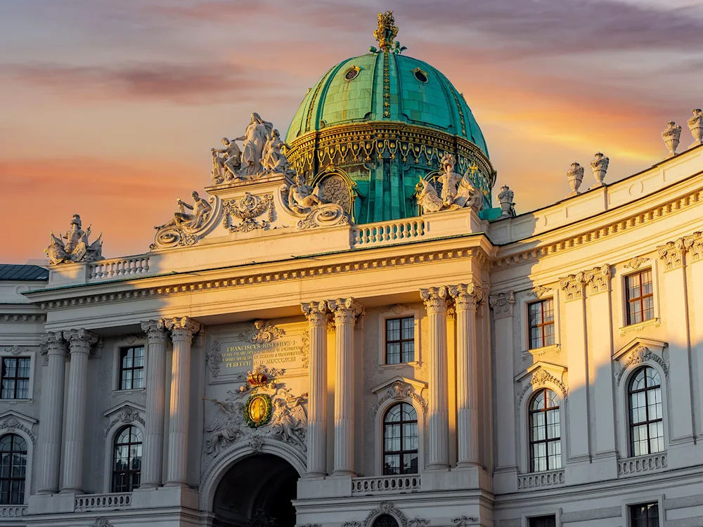 hofburg-palace-st-michael-square-michaelerplatz-sunrise-vienna-austria-swiper-hero-gallery