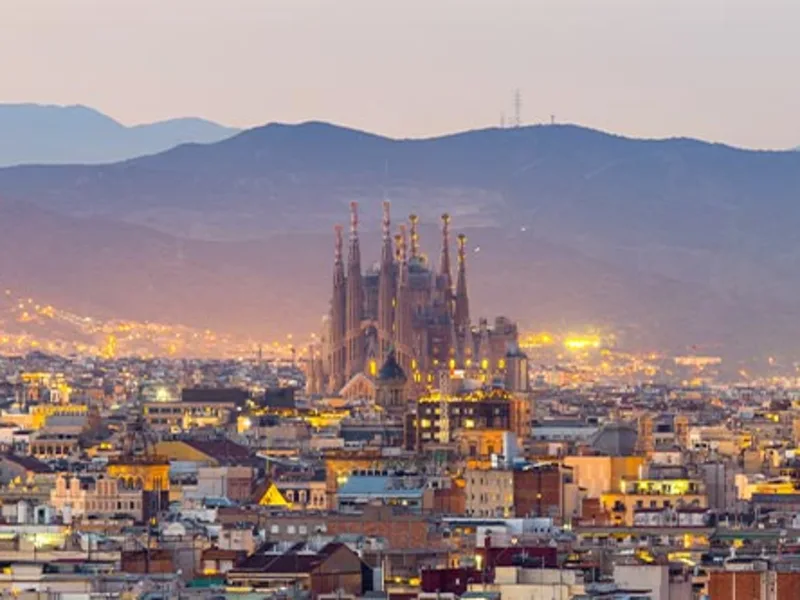 barcelona-spain-city-aerial-view