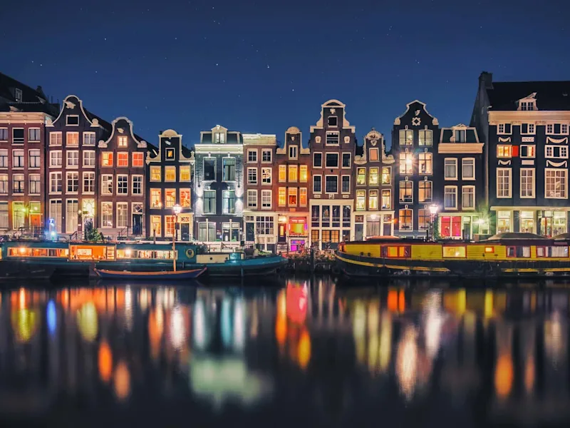 amsterdam-canal-night-lights-netherlands