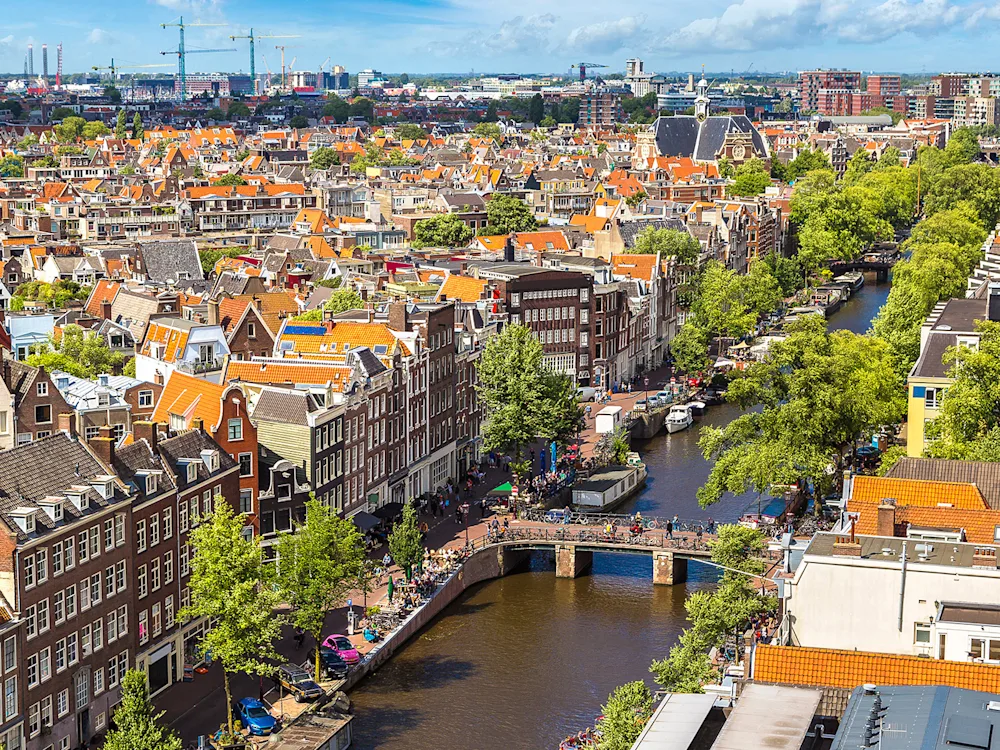Amsterdam-Netherlands-panoramic-view