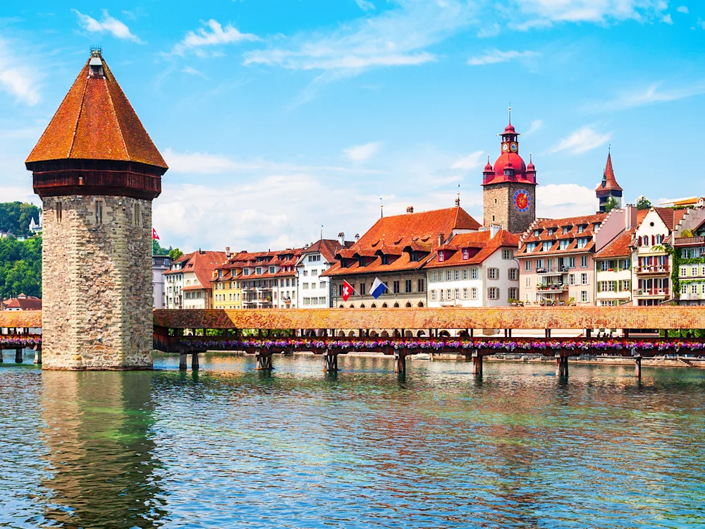 Lucerne-Switzerland-Bridge