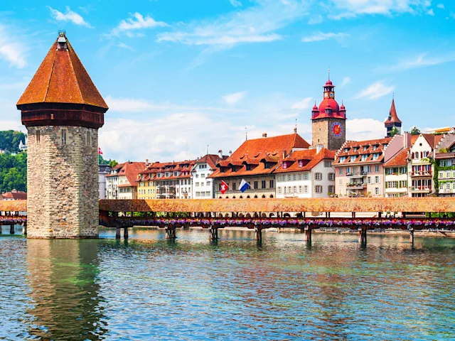 Lucerne-Switzerland-Bridge