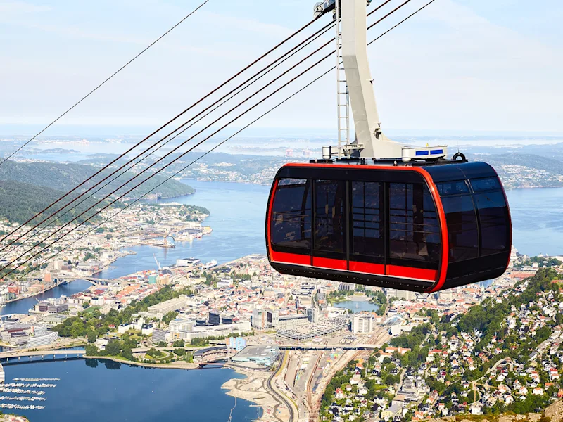 Bergen-Norway-floibanen-funicular