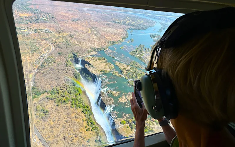 Flight of the Angels Helicopter Ride