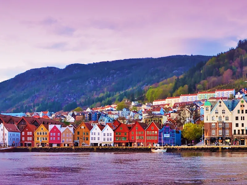 Bergen-Norway-Bryggen-waterfront