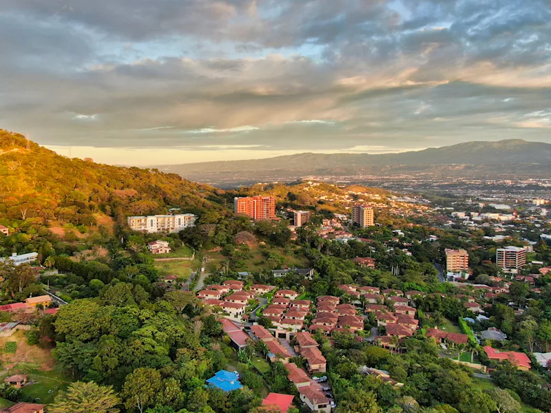 San-José-Costa-Rica-city-sunset