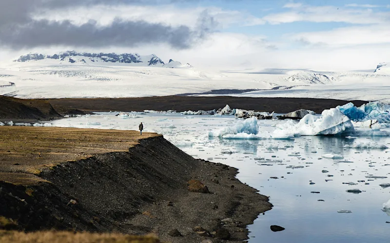 See Jökulsárlón Glacier Lagoon’s icebergs