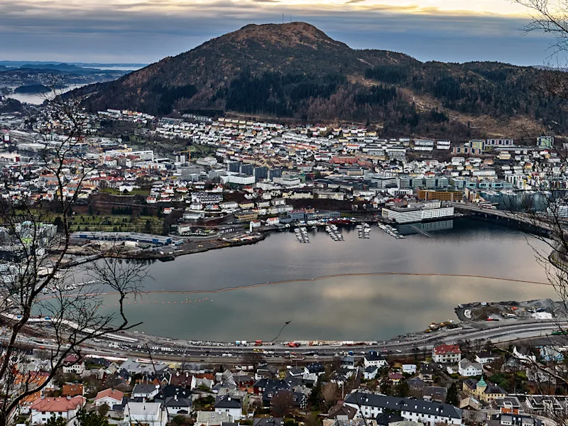 Bergen-peninsula-in-norway-in-winter