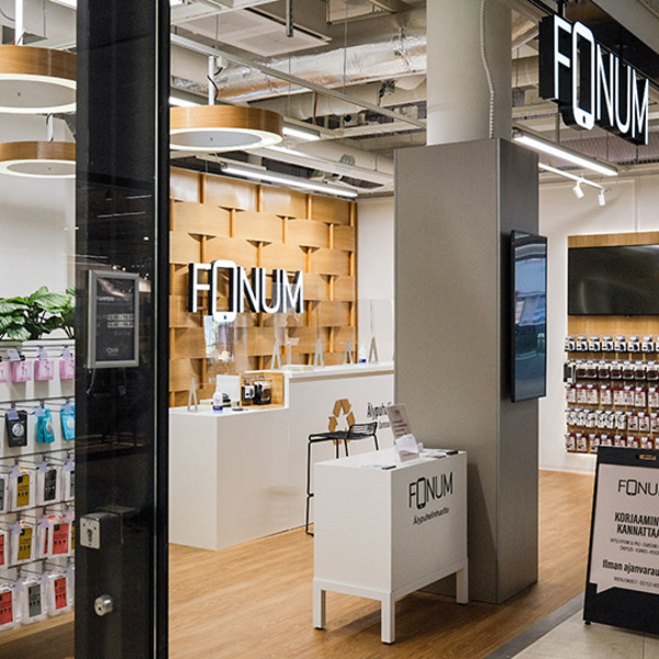 Fonum-myymälä, Tampere Ratina
