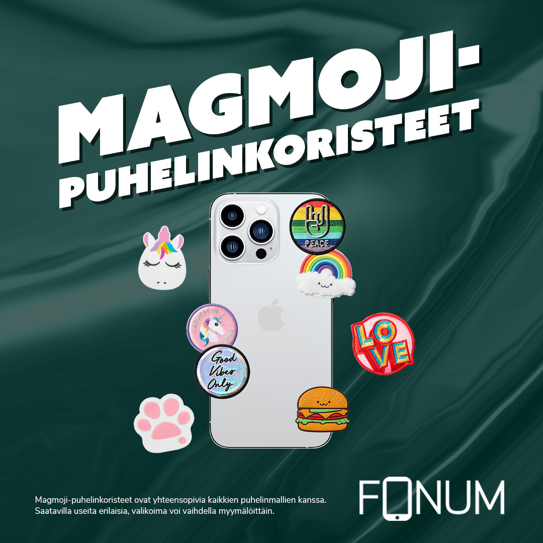 Marraskuun kuukauden tuote: Magmoji-puhelinkoristeet