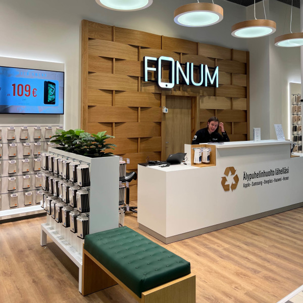 Fonum-myymälä Helsinki Kaari