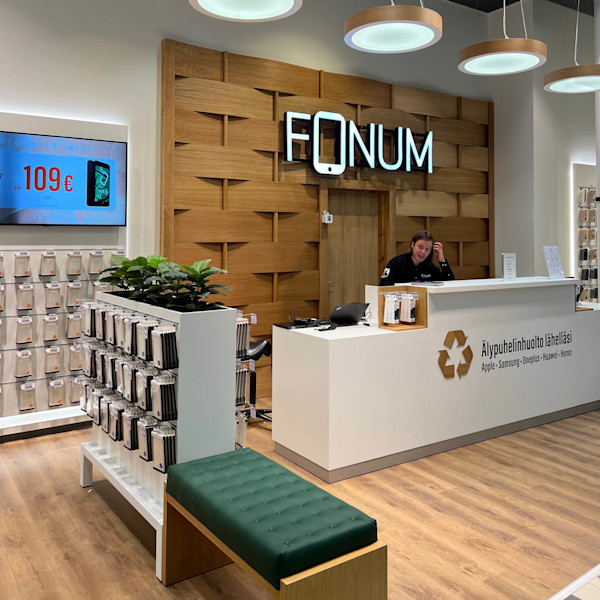 Fonum-myymälä Helsinki Kaari